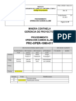 PRC-OPER-1060-0011 Operacion Camion Aljibe