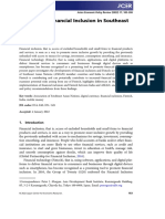 Asian Economic Policy Review - 2022 - Morgan - Fintech and Financial Inclusion in Southeast Asia and India