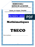 Prépa BAC Maths TSECO 2023