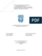 Informe de Pasantes Formato Ejemplo 2017