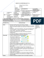 22 SESION DE APRENDIZAJE Del 4 Al 8 de SET