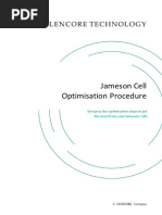 Jameson Cell Optimisation Procedure Rev 2