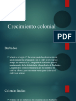 Crecimiento Colonial