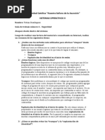 Universidad Católica "Nuestra Señora de La Asunción" Sistemas Operativos Ii