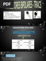 Transistores Bipolares - Triacs