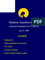 Presentation-Reliance Industries LTD