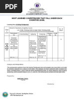 Report On The Result of The Midyear Assessment in Mathematics