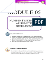 Module 05 Number Systems