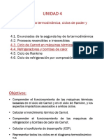 B-UNIDAD 4 - (4.3-4.4) Ciclo de Carnot en Maquinas Termicas