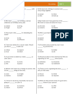 Unit 1 Friendship Vocabulary Test