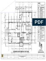 A B C D E F: Ground Floor Power Lay Out Plan