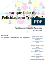 Slides CBSD Felicidade No Trabalho 30jul22 2