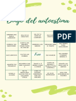 Bingo Del Autoestima