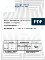 Metodologia de La Investigacion II