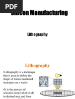 Silicon Manufacturing: Lithography