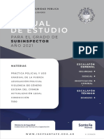 Manual 2021 + Guía de Estudio - Subinspector - General