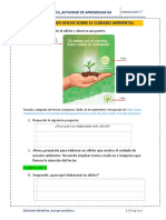 E3 - AA 04 - Escribimos Afiches Sobre El Cuidado Ambiental Com