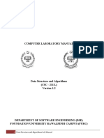 DSA Lab Manual Solved by M.Daud Sajid 028 BSSE4A FA21