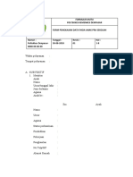 Form Pengkajian Data Anak Prasekolah