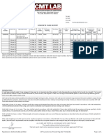 Concrete Cube Report (00F) - Abutment 1 Mass Concrete and Blinding