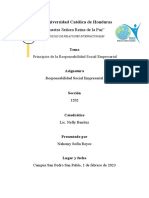 Principios de La Responsabilidad Social Empresarial