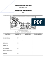 Exam. Diagnostico 4°