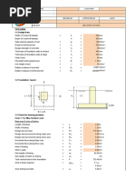 Isolated Footing