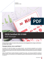 Iso 31000 Risk Manager - 4p FR