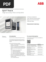 Flow-X Manual IIa - Operation and Configuration - CM - FlowX-EN