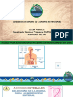 Cuidados de Sondas de Soporte Nutricional