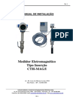 MANUAL INSTALAÇÃO - Medidor Eletromagnetico Tipo Inserção