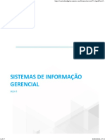 Sistemas de Informação Gerencial