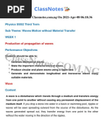 ClassNotes 94 853 Production of Propagation of Waves