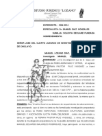 Absuelve Acusacion Se Declare Fundado Sobreseimiento Solicitado Por El Ministerio Publico Balarezo Rodriguez