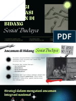 Strategi Dalam Mengatasi Ancaman Di Bidang Sosial Budaya