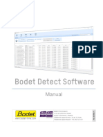 Installation and User Manual Soft BODET Detect