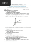 TTC Physics 11 Recent