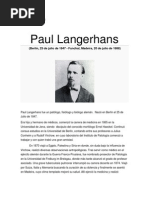 Paul Langerhans Eponimos Terminado