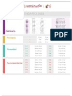 Calendario Muestra