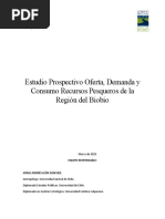 Estudio Prospectivo Oferta, Demanda y Consumo Recursos Pesqueros de La Región Del Biobio