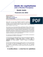 A Senilidade Do Capitalismo - Samir Amin