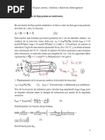 Ejercicio Reactor PFR No Isotérmico