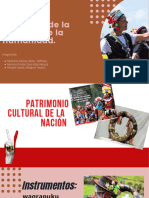 Patrimonio Cultural de La Nación y de La Humanidad