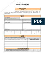 Application Form 1