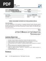 Chapter 3 - Basics of Information Technology