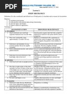 HDC Lesson 1 Body Mechanics NPCI Jan. 2021