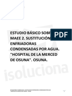 952-2021 Estudio Básico Línea 2. Sustitución de Enfriadoras