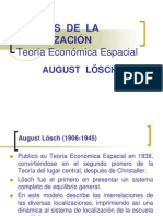 Teoría Económica Espacial - August Lösch