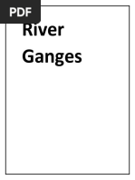 Booklet Reagarding River Ganges 