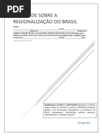 Regionalizacao Do Brasil